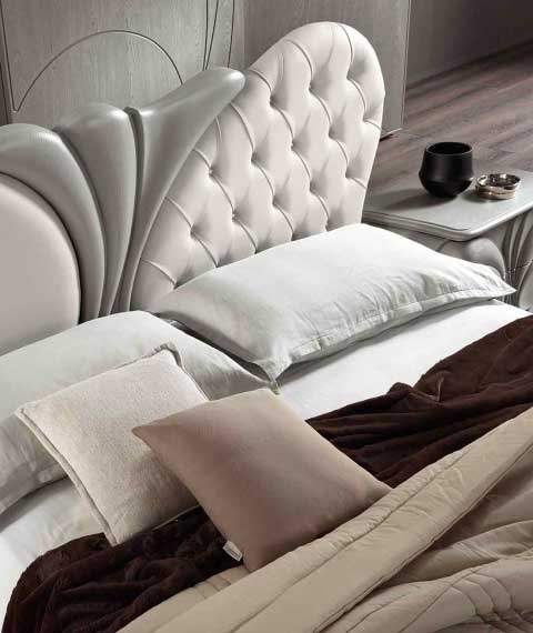 Letto Fiocco grigio