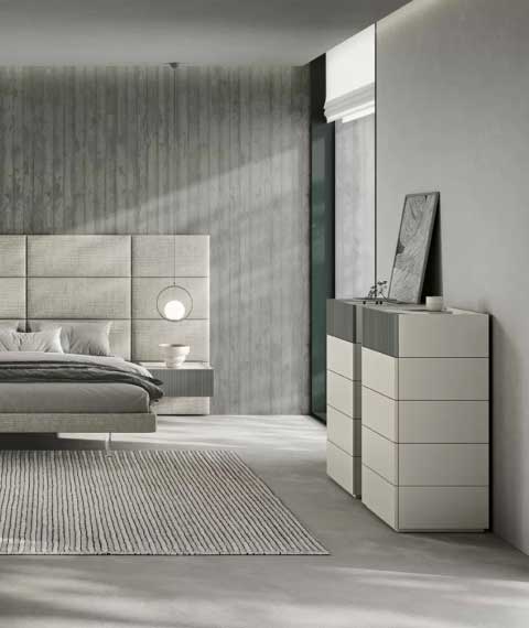 Artemide Frassino Grey - composizione 86 ante specchio